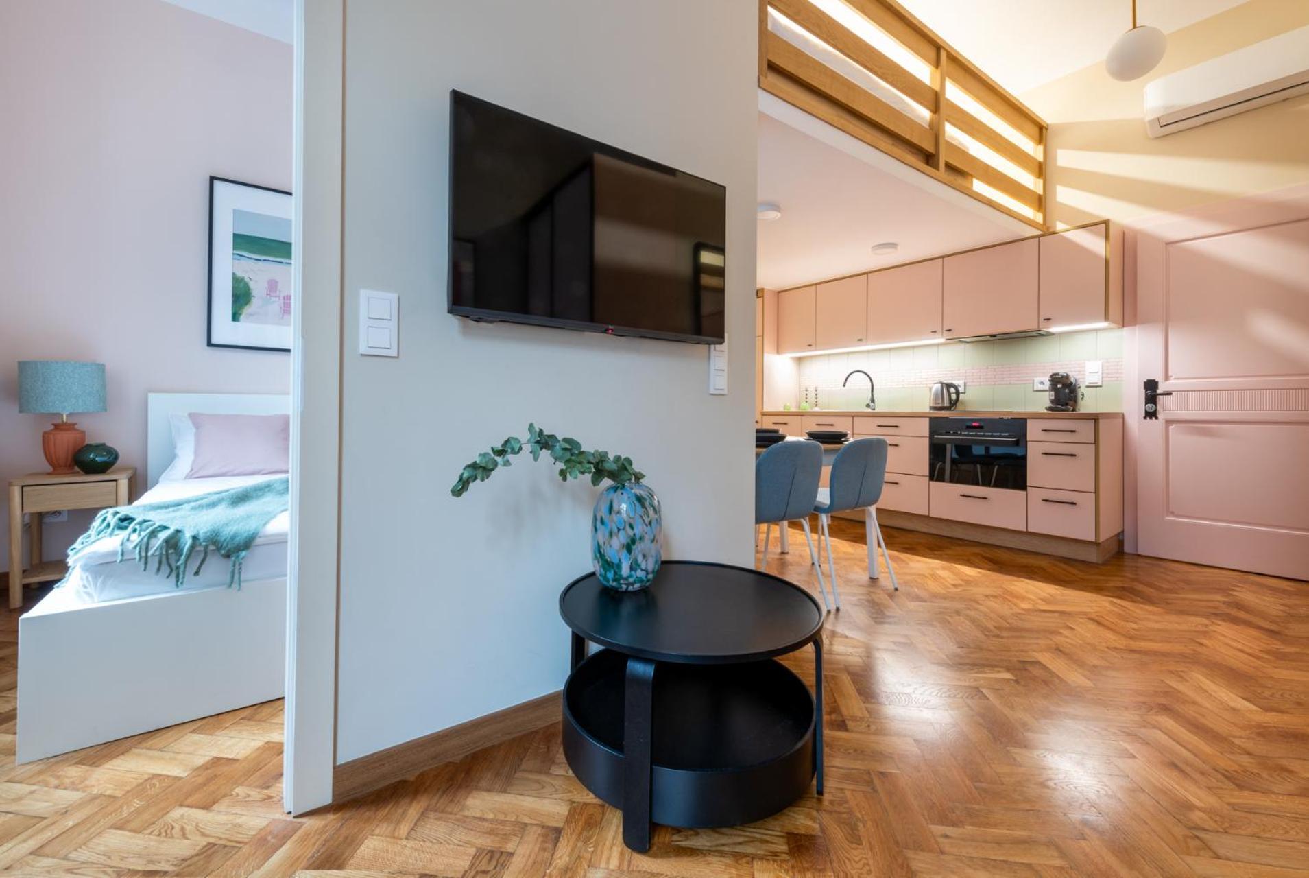 Apartment Pastell Krakau
